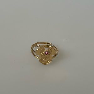 Minnie Mouse gold ring
